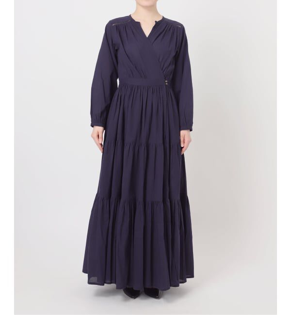 NOBLE「《予約》Velnica/ヴェルニカ カシュクールロングドレス」|ワンピース|