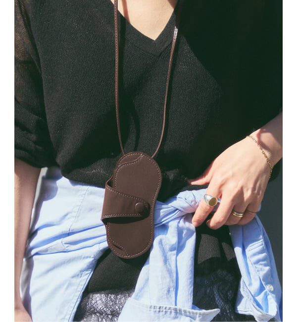 FRAMeWORK「JANE SMITH cow leather glasses holder ne」|その他|