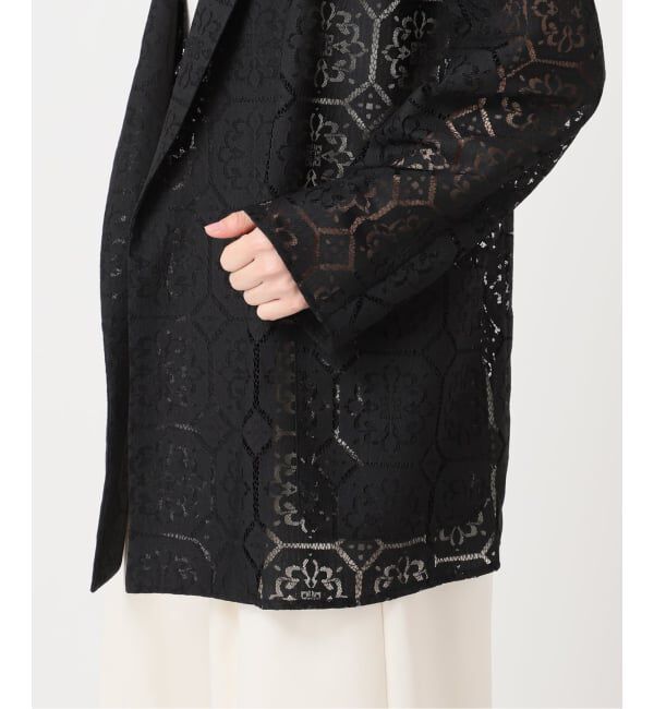 HARDY NOIR「《予約》スクエアパターンレースジャケット」|その他|