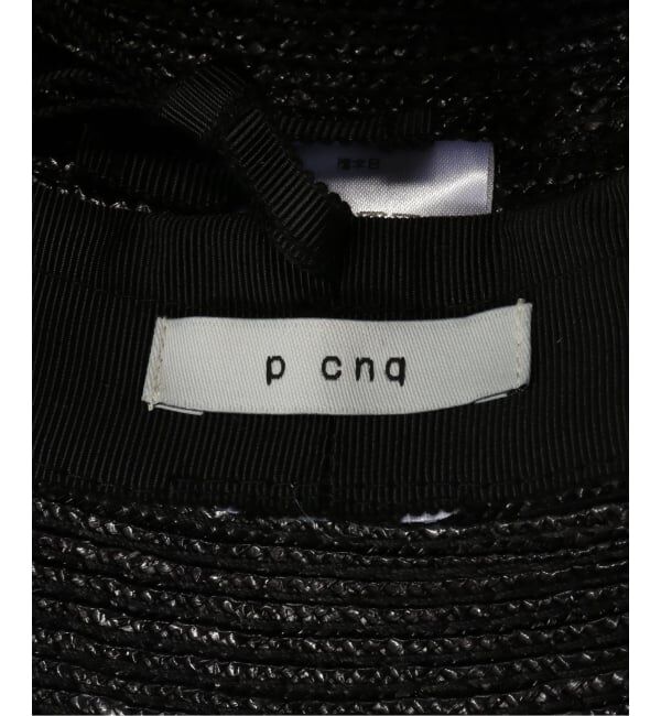 FRAMeWORK「p cnq/パークニック KATE フラット紐付き」|ハット|