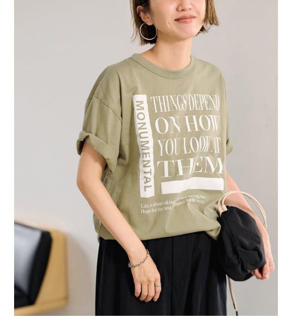 FRAMeWORK「≪WEB限定 / 追加≫PRINT TEE」|Tシャツ・カットソー|