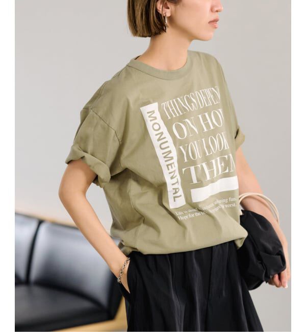 FRAMeWORK「≪WEB限定 / 追加≫PRINT TEE」|Tシャツ・カットソー|