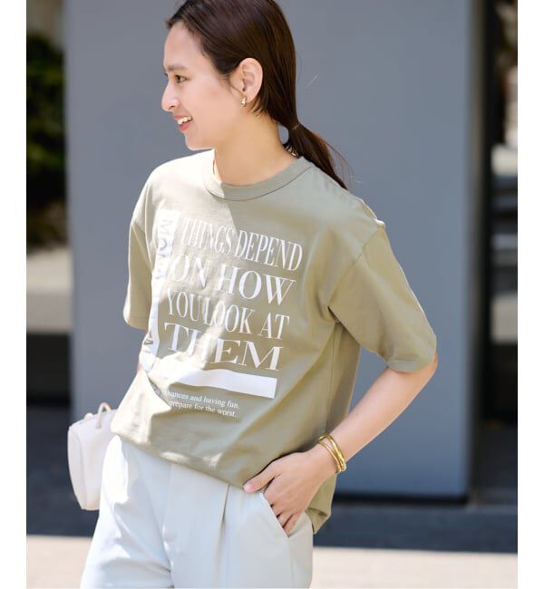 FRAMeWORK「≪WEB限定 / 追加≫PRINT TEE」|Tシャツ・カットソー|