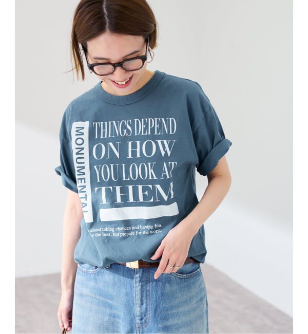 FRAMeWORK「≪WEB限定 / 追加≫PRINT TEE」|Tシャツ・カットソー|