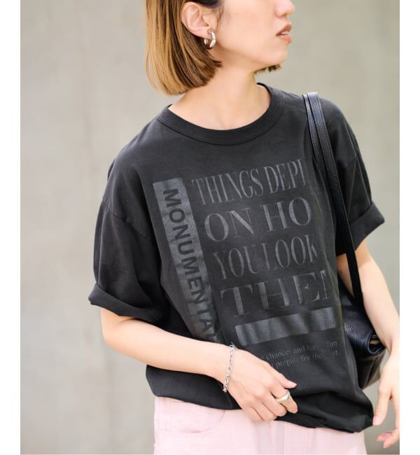 FRAMeWORK「≪WEB限定 / 追加≫PRINT TEE」|Tシャツ・カットソー|