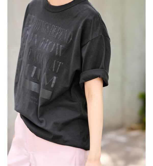 FRAMeWORK「≪WEB限定 / 追加≫PRINT TEE」|Tシャツ・カットソー|