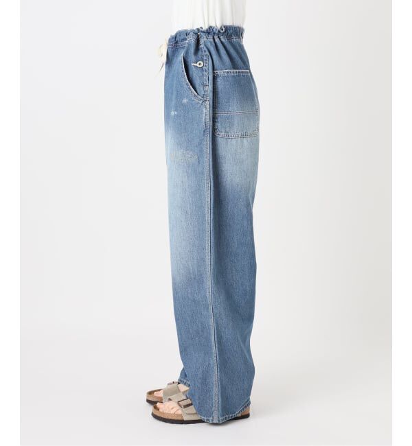 FRAMeWORK「≪予約≫JOHNBULL/ジョンブル ライトデニムビブレスワークパンツ」|デニム|