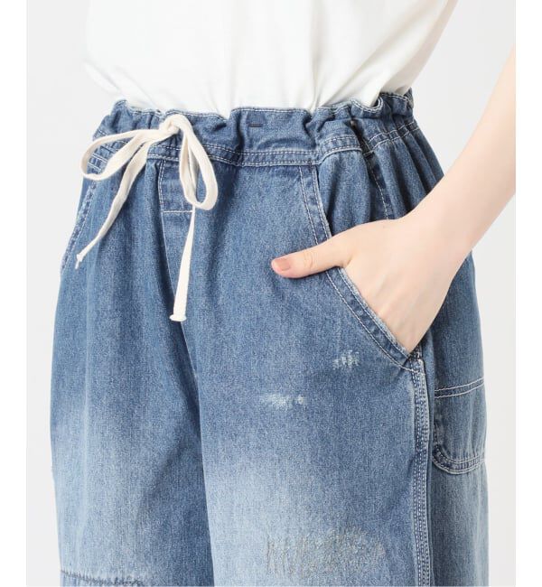 FRAMeWORK「≪予約≫JOHNBULL/ジョンブル ライトデニムビブレスワークパンツ」|デニム|