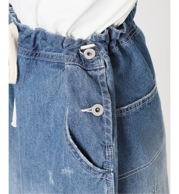 FRAMeWORK「≪予約≫JOHNBULL/ジョンブル ライトデニムビブレスワークパンツ」|デニム|