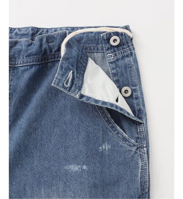 FRAMeWORK「≪予約≫JOHNBULL/ジョンブル ライトデニムビブレスワークパンツ」|デニム|