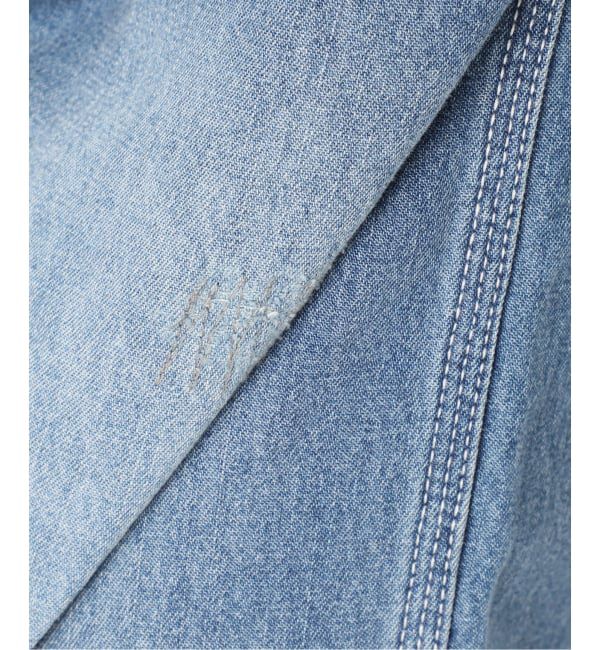 FRAMeWORK「≪予約≫JOHNBULL/ジョンブル ライトデニムビブレスワークパンツ」|デニム|