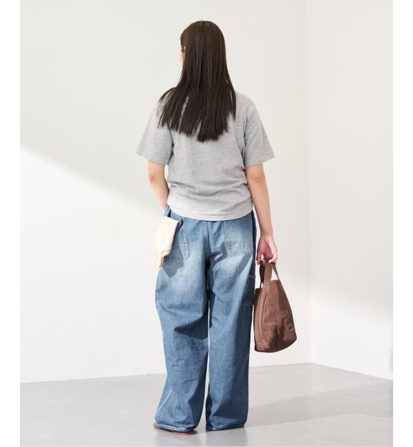 FRAMeWORK「≪予約≫JOHNBULL/ジョンブル ライトデニムビブレスワークパンツ」|デニム|