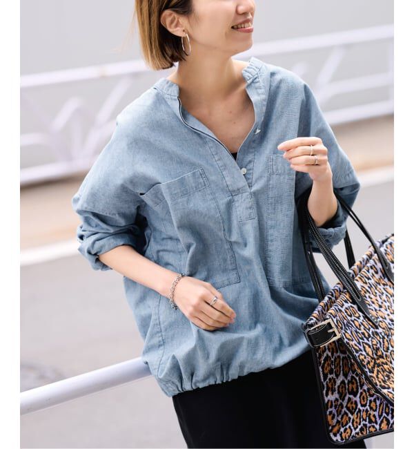 FRAMeWORK「≪WEB限定 /追加予約≫ダンガリードロストシャツ 3」|シャツ・ブラウス|