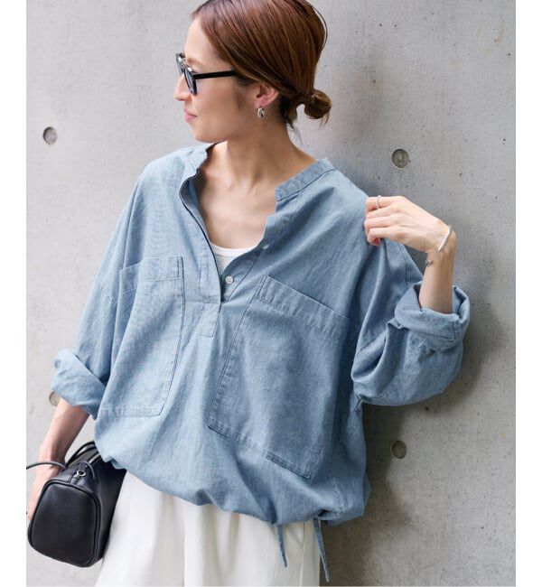 FRAMeWORK「≪WEB限定 /追加予約≫ダンガリードロストシャツ 3」|シャツ・ブラウス|