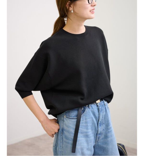 FRAMeWORK「≪WEB限定 / 洗える / 追加予約≫ウォッシャブルスムースプルオーバー 4」|ニット・セーター|