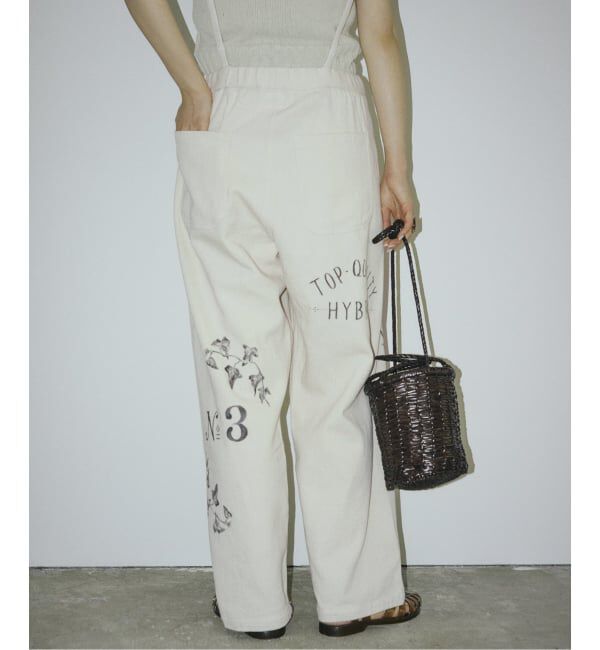 FRAMeWORK「≪予約≫PAYDAY&times;rakugaki1984&times;FRAMeWORK 別注サスペンダー付きパンツ」|その他|