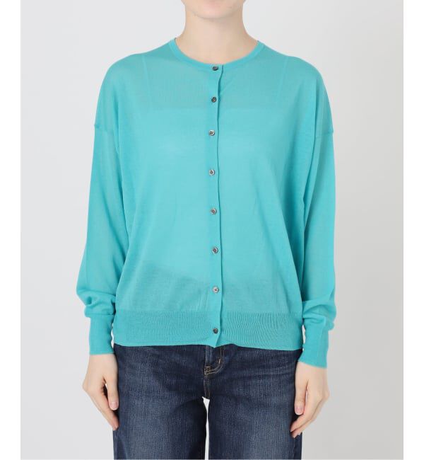 Spick and Span「《予約》ウォッシャブルシアークルーカーディガン」|カーディガン|