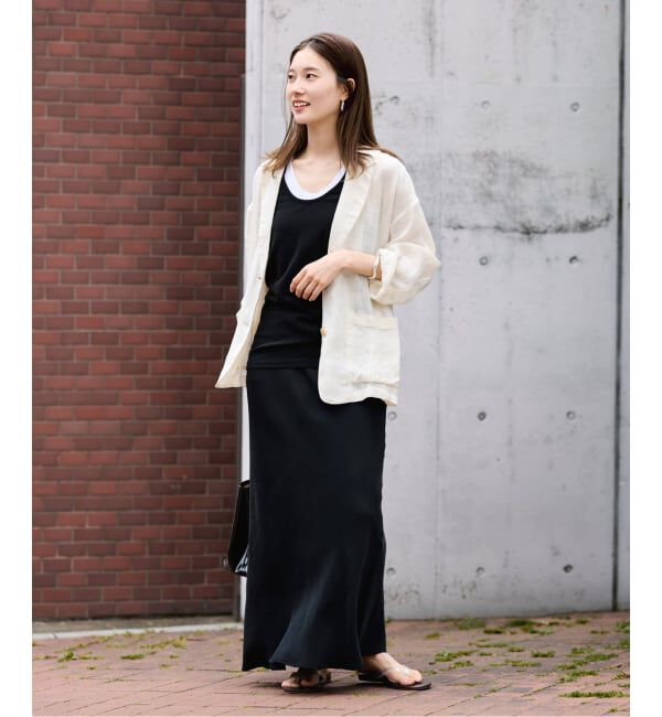 FRAMeWORK「≪追加≫LINENメッシュジャケット 2」|テーラードジャケット|