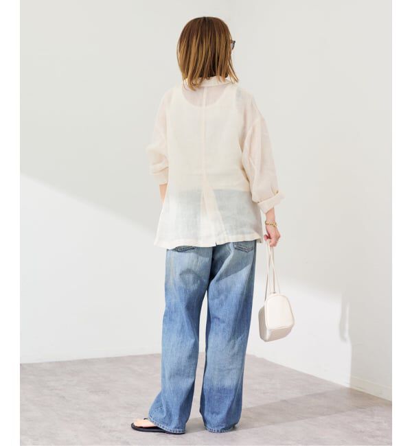 FRAMeWORK「≪追加≫LINENメッシュジャケット 2」|テーラードジャケット|