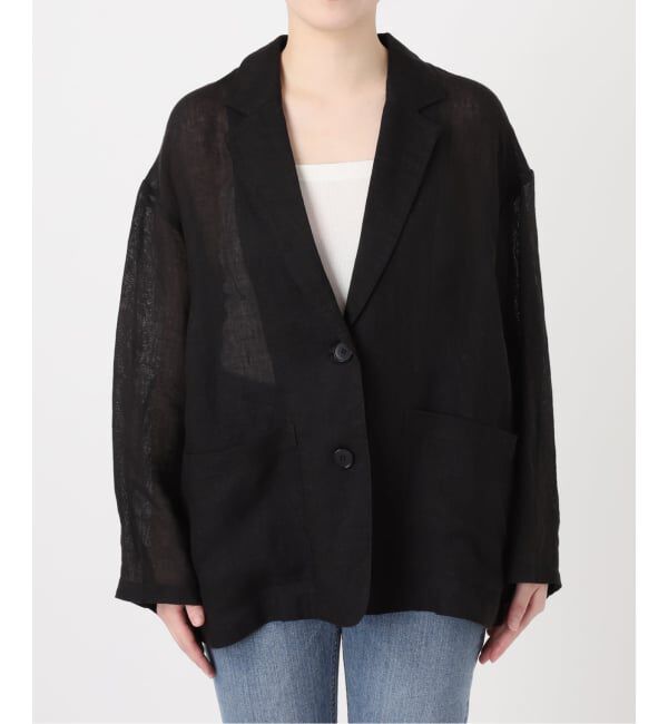 FRAMeWORK「≪追加≫LINENメッシュジャケット 2」|テーラードジャケット|