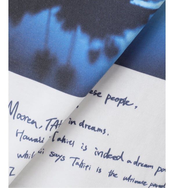 Spick and Span「《予約》OFF SESSION / オフ セッション PHOTO Tee」|Tシャツ・カットソー|