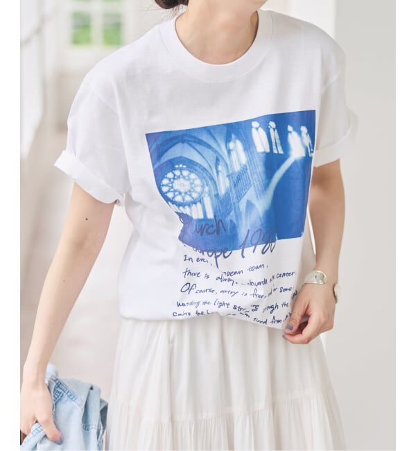 Spick and Span「《予約》OFF SESSION / オフ セッション PHOTO Tee」|Tシャツ・カットソー|