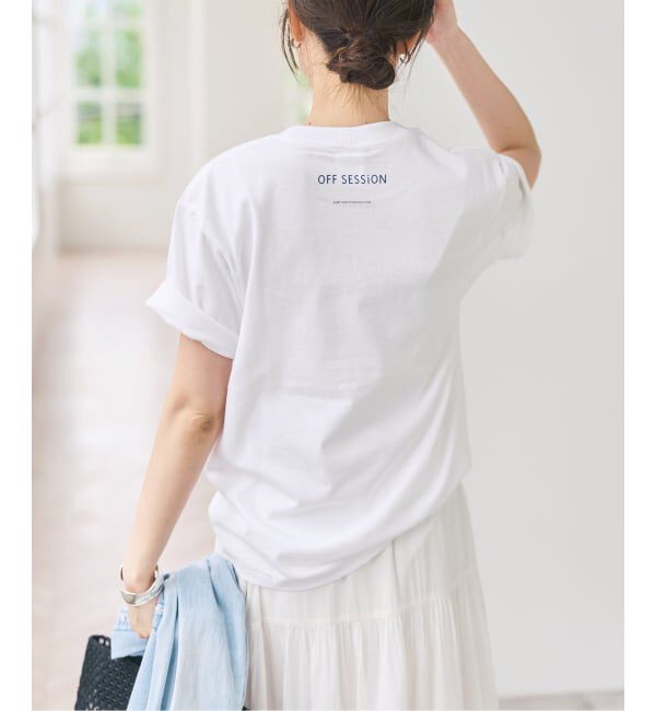 Spick and Span「《予約》OFF SESSION / オフ セッション PHOTO Tee」|Tシャツ・カットソー|