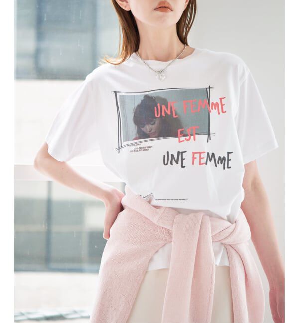 U by SPICK&SPAN「《予約》TRICOMER/トリコメル UNE FEMME EST FEMME-2 TEE」|Tシャツ・カットソー|