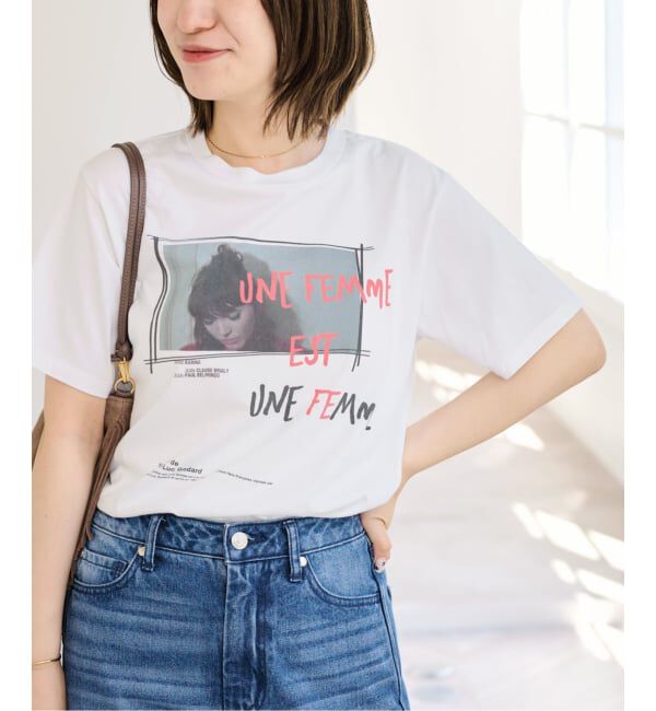 U by SPICK&SPAN「《予約》TRICOMER/トリコメル UNE FEMME EST FEMME-2 TEE」|Tシャツ・カットソー|