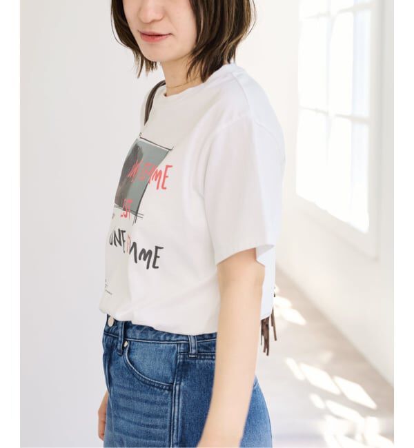 U by SPICK&SPAN「《予約》TRICOMER/トリコメル UNE FEMME EST FEMME-2 TEE」|Tシャツ・カットソー|