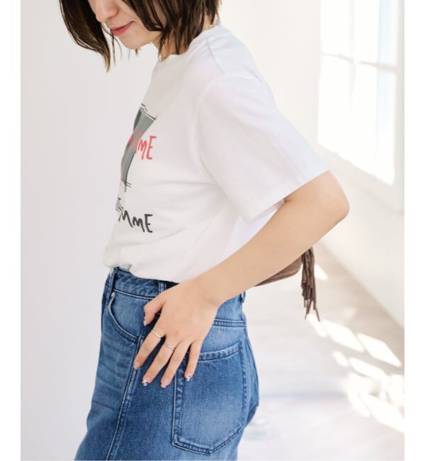 U by SPICK&SPAN「《予約》TRICOMER/トリコメル UNE FEMME EST FEMME-2 TEE」|Tシャツ・カットソー|