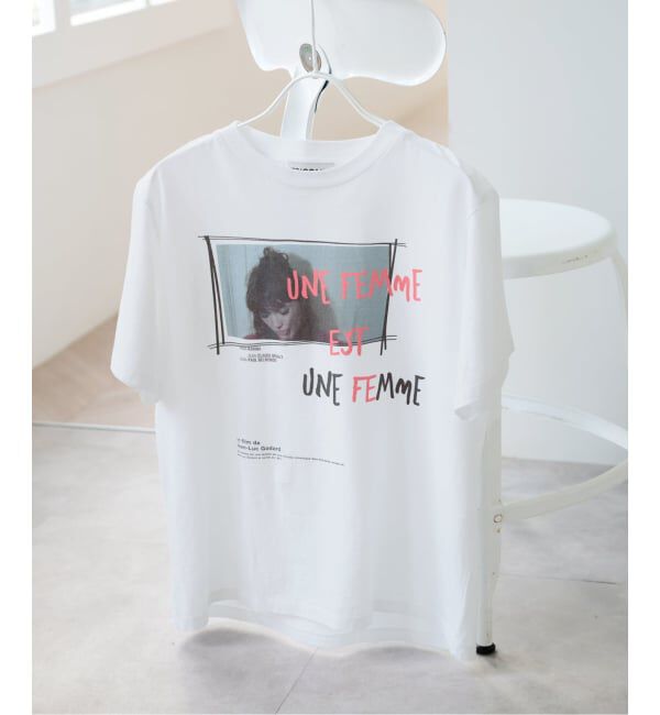 U by SPICK&SPAN「《予約》TRICOMER/トリコメル UNE FEMME EST FEMME-2 TEE」|Tシャツ・カットソー|