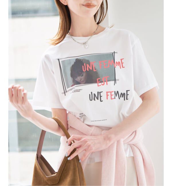 U by SPICK&SPAN「《予約》TRICOMER/トリコメル UNE FEMME EST FEMME-2 TEE」|Tシャツ・カットソー|