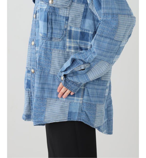 FRAMeWORK「MONITALY/モニタリー GIORGIO WORK SHIRT W CONCHE」|シャツ・ブラウス|