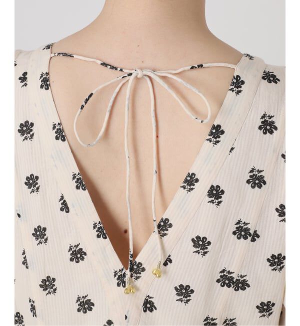  「《予約》【洗える】ne Quittez pas/ヌキテパ　コットンドビープリントドレス」|ワンピース|