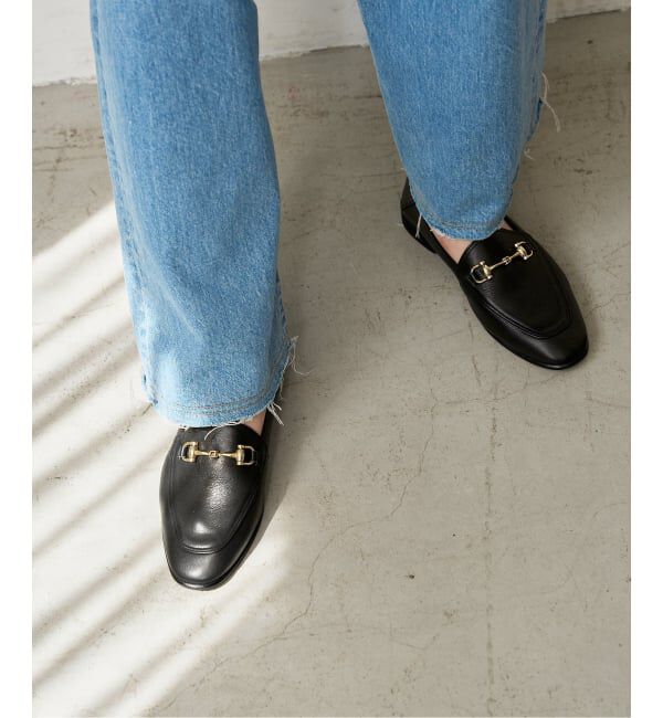  「《追加》レザービットバブーシュ」|ローファー|