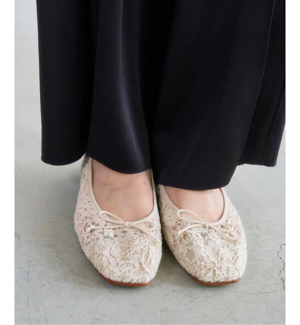  「スクエアソフトレースバレエ」|バレエシューズ|