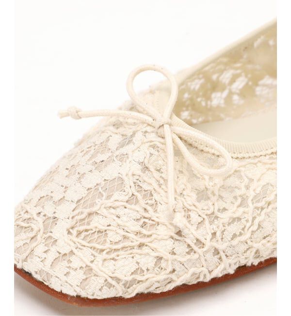  「スクエアソフトレースバレエ」|バレエシューズ|