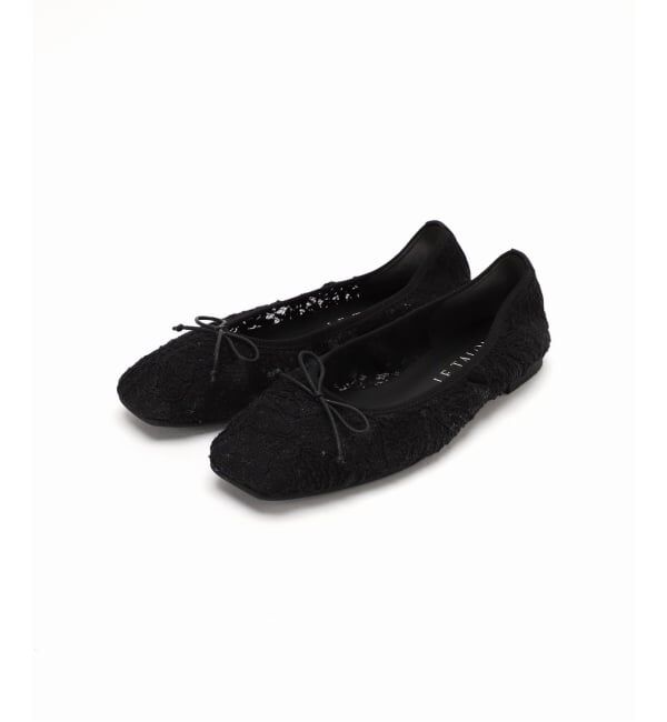  「スクエアソフトレースバレエ」|バレエシューズ|