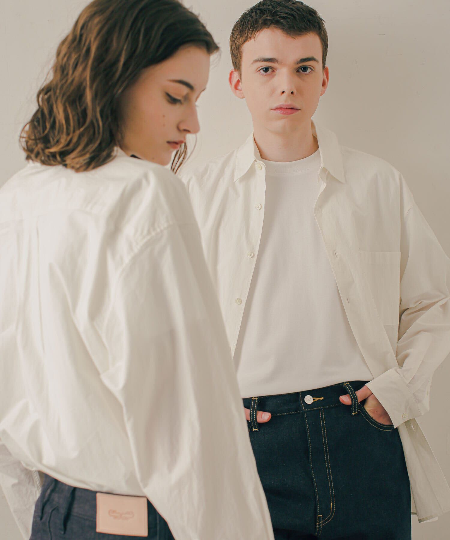 nano･universe「LB.03/｢ESSENTIAL LINE｣デタッチャブルカラーシャツ」|シャツ・ブラウス|