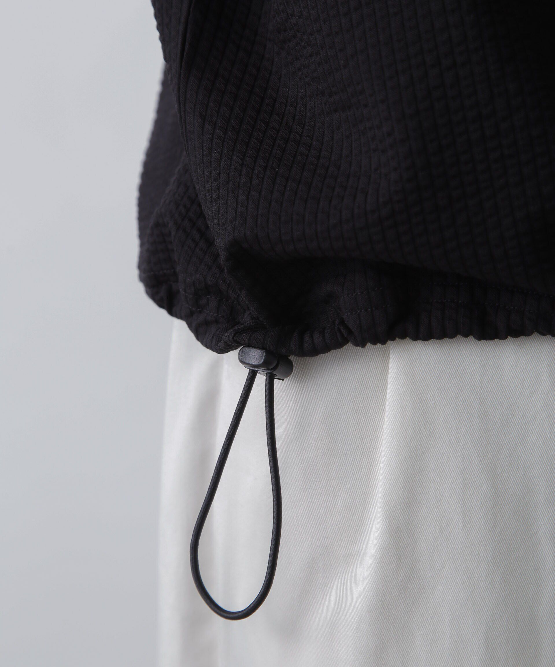 nano･universe「シルケットサッカーワイドTシャツ 半袖」|Tシャツ・カットソー|