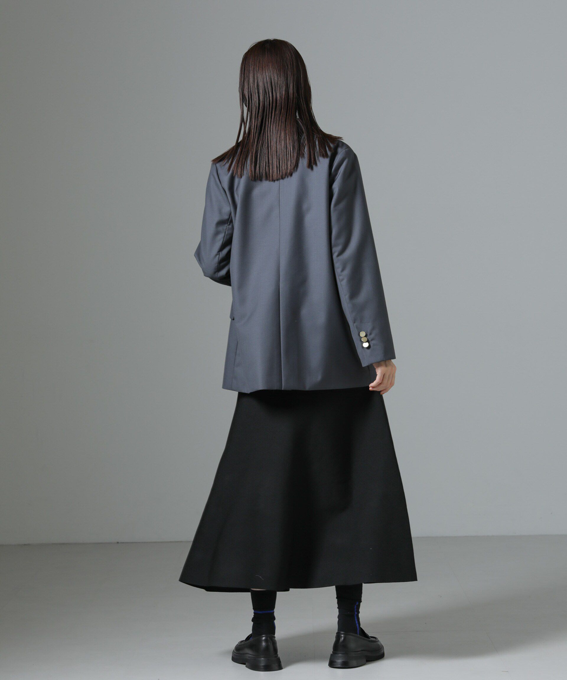 nano･universe「総針ニットフレアスカート(セットアップ可)」|スカート|