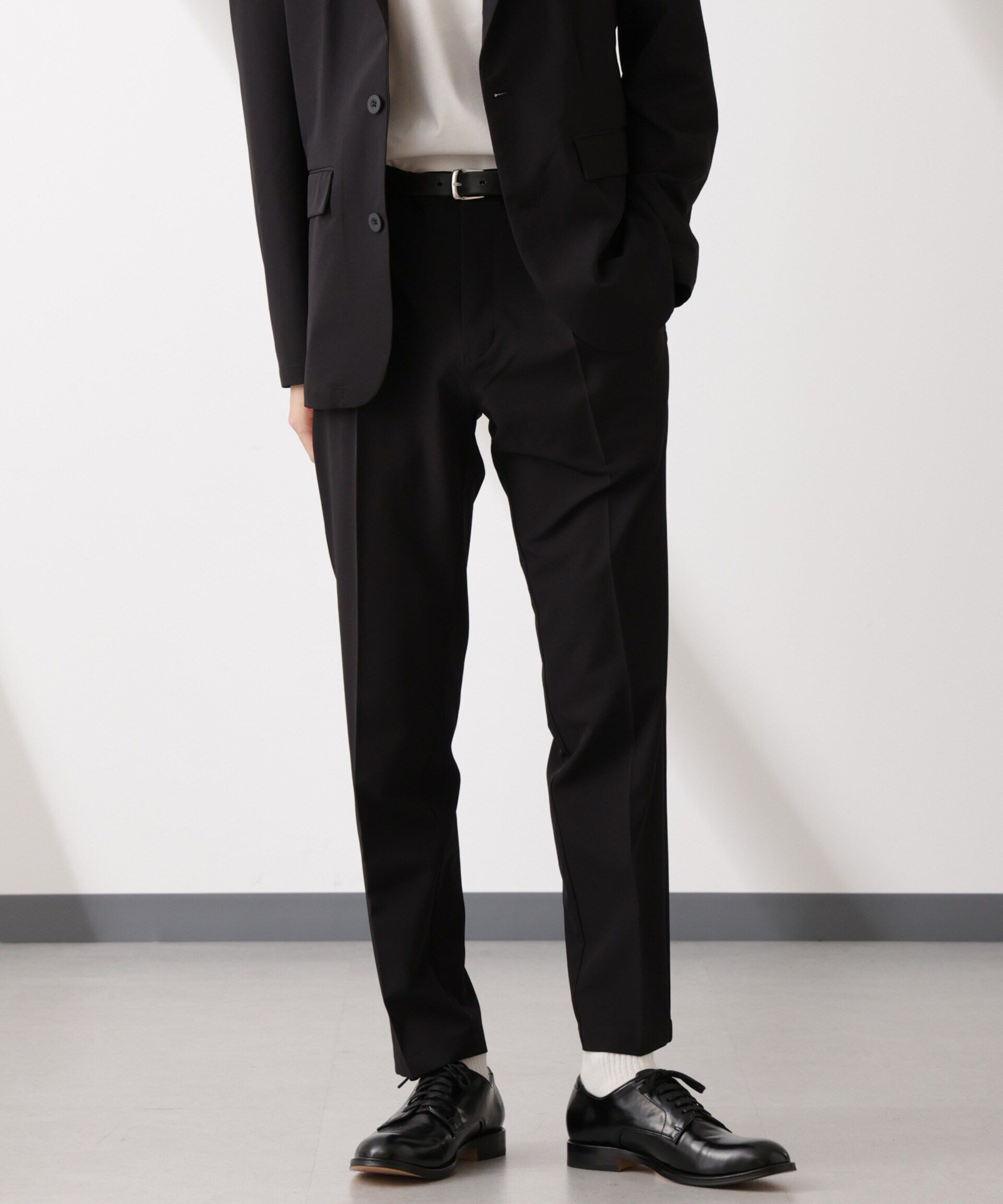 nano･universe「ライトウェイトストレッチ タイトスラックス(セットアップ可)」|チノ|