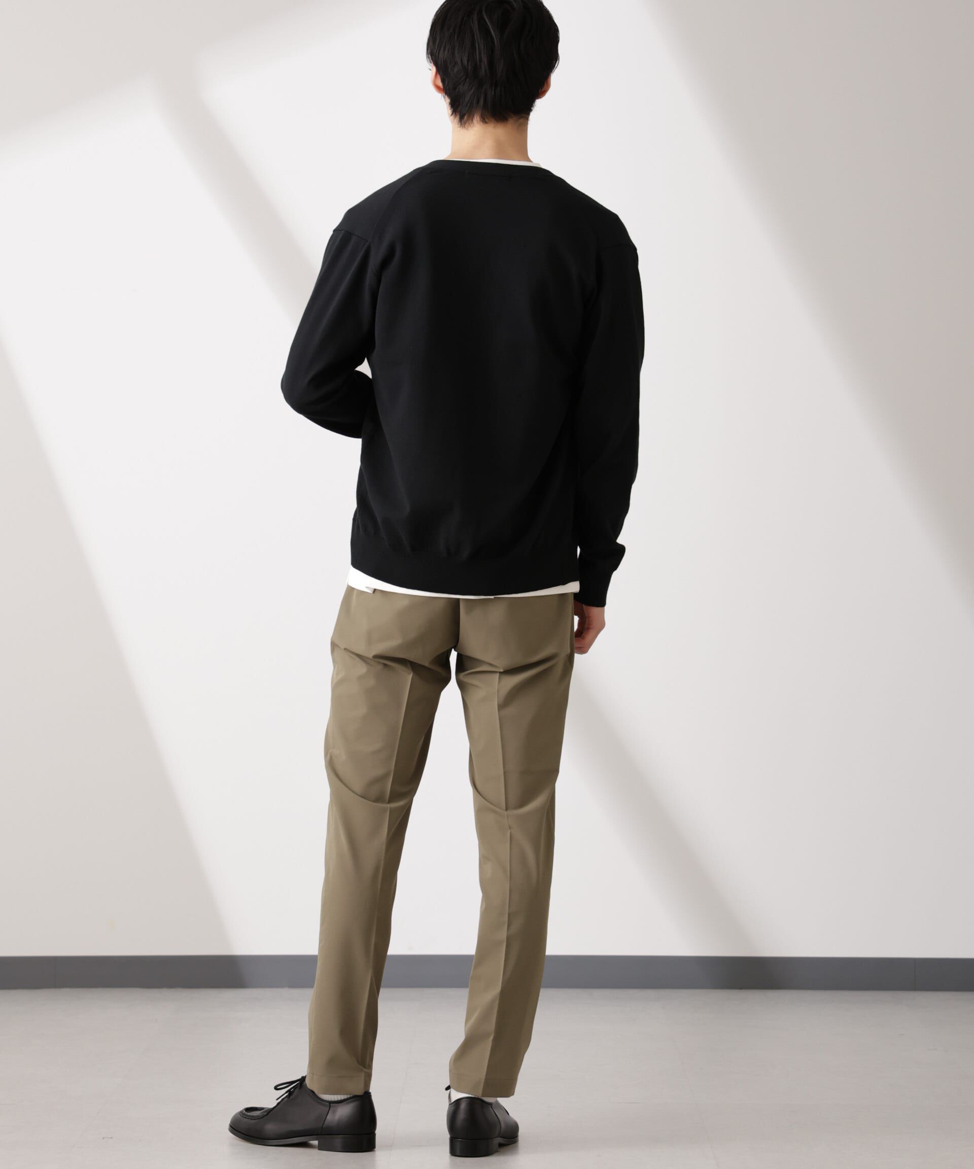 nano･universe「ライトウェイトストレッチ タイトスラックス(セットアップ可)」|チノ|