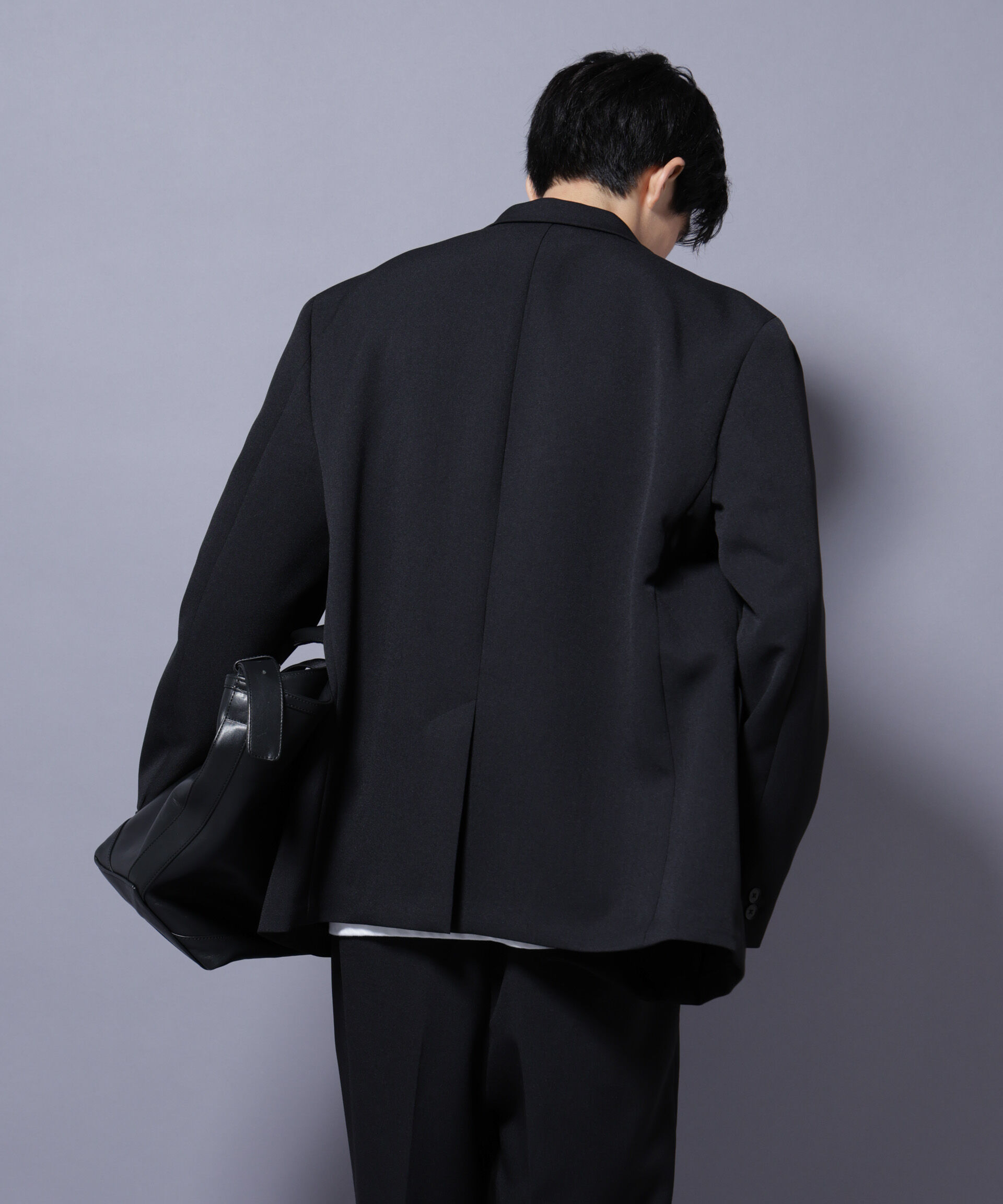 nano･universe「Reflax(R) ダブルクロスウェザーダブルブレストジャケット(セットアップ可)」|テーラードジャケット|