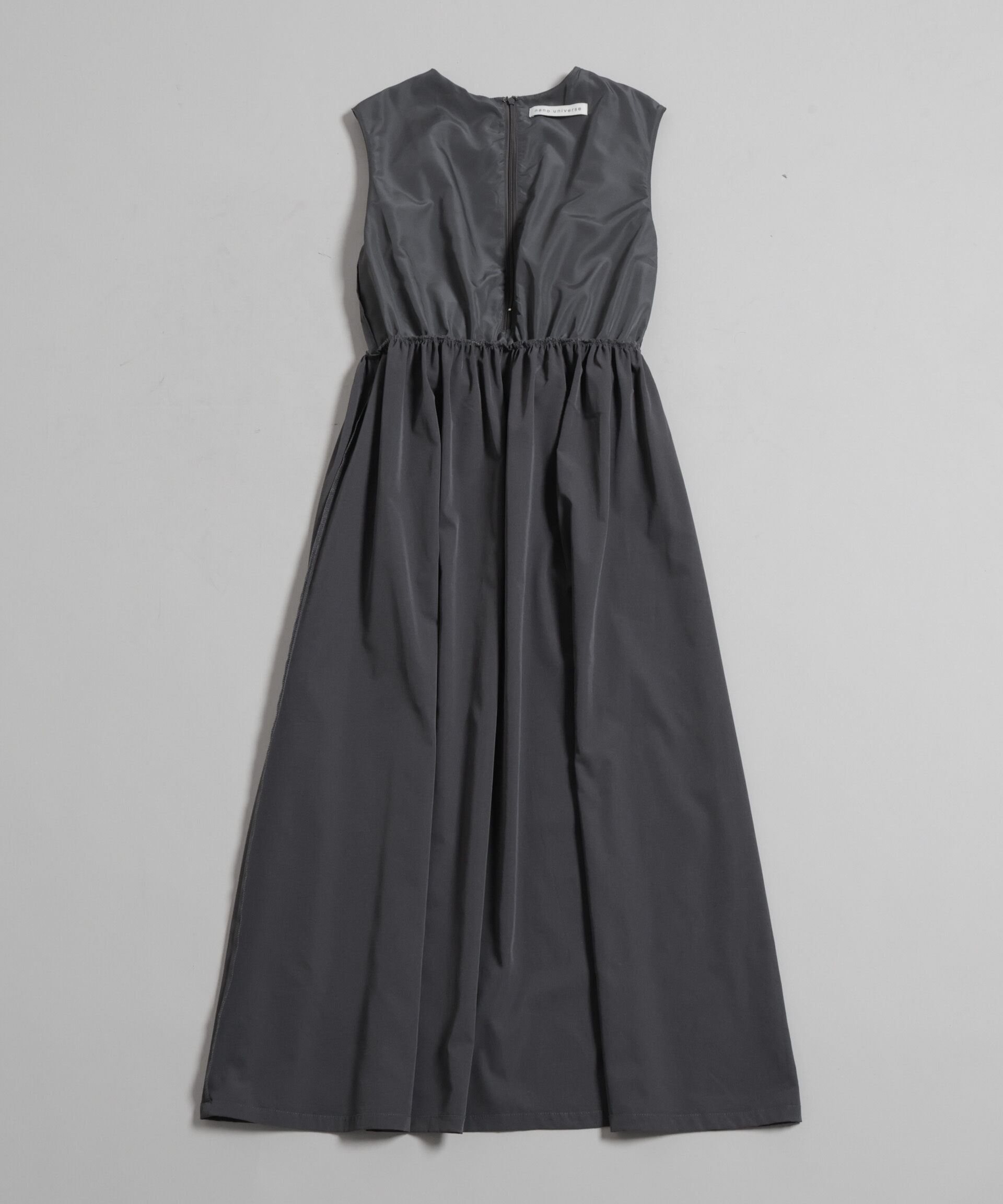 nano･universe「セットアップ風ノースリーブワンピース」|ワンピース|