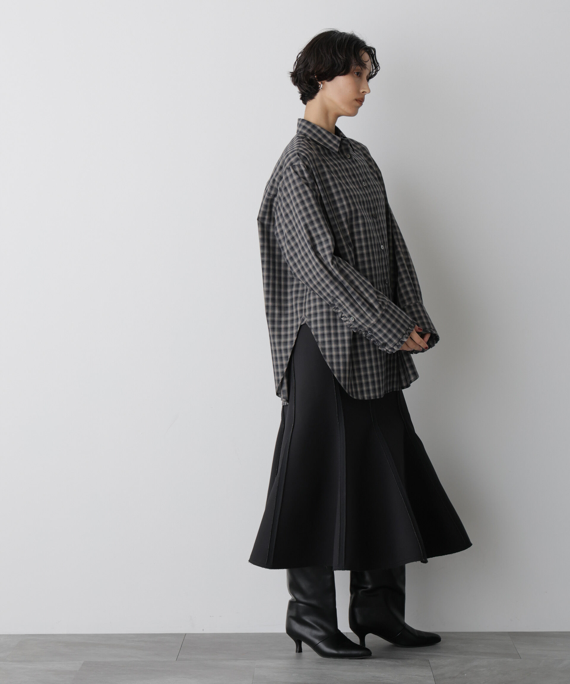  「「STEVELOUR」モダンプレッピーシャツ」|シャツ・ブラウス|