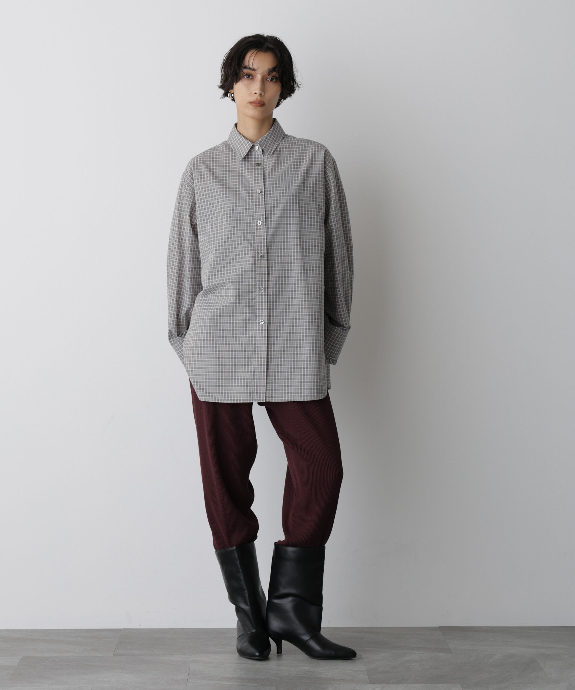  「「STEVELOUR」モダンプレッピーシャツ」|シャツ・ブラウス|