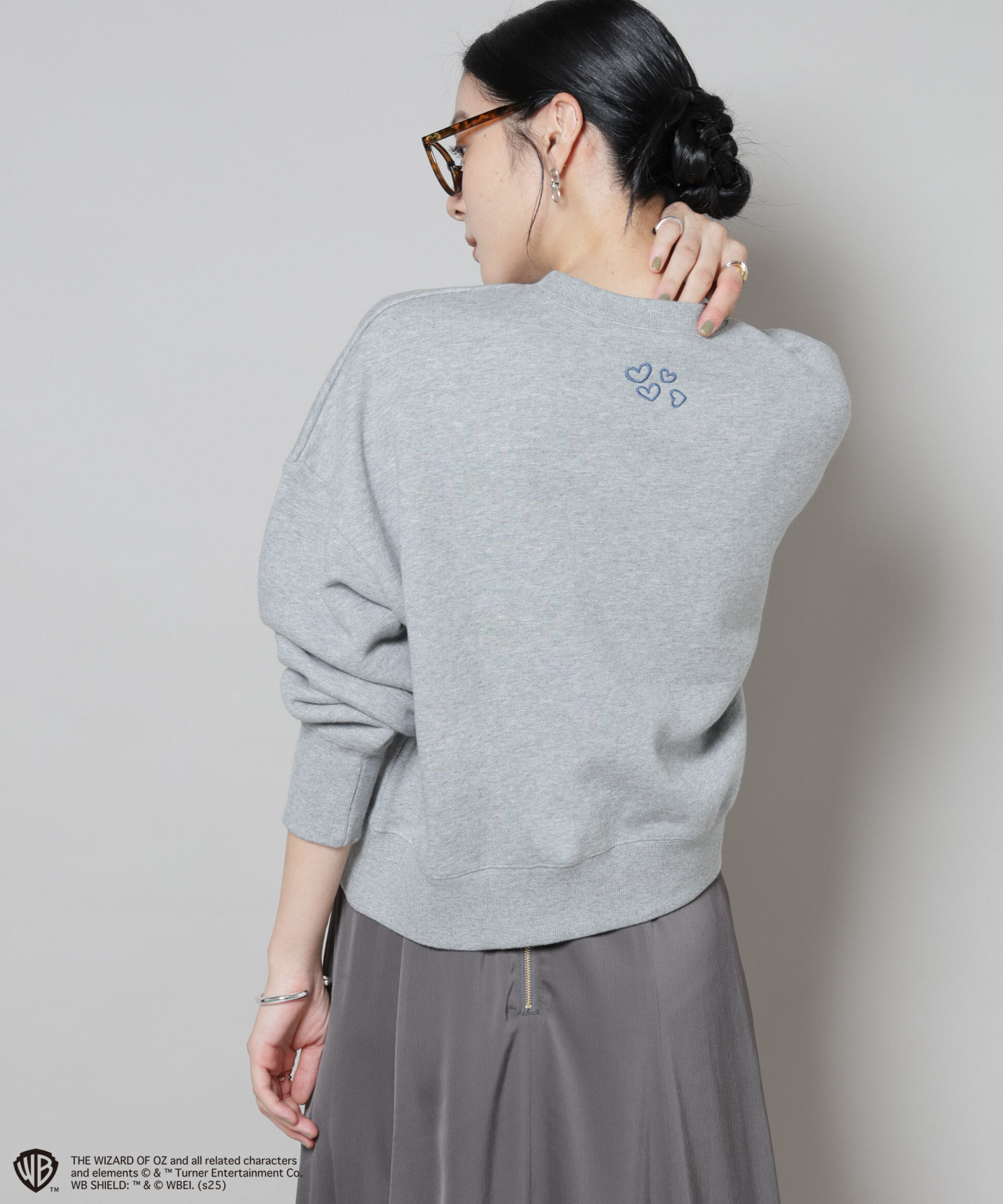 nano･universe「THE WIZARD OF OZ 刺繍スウェットトップス」|Tシャツ・カットソー|