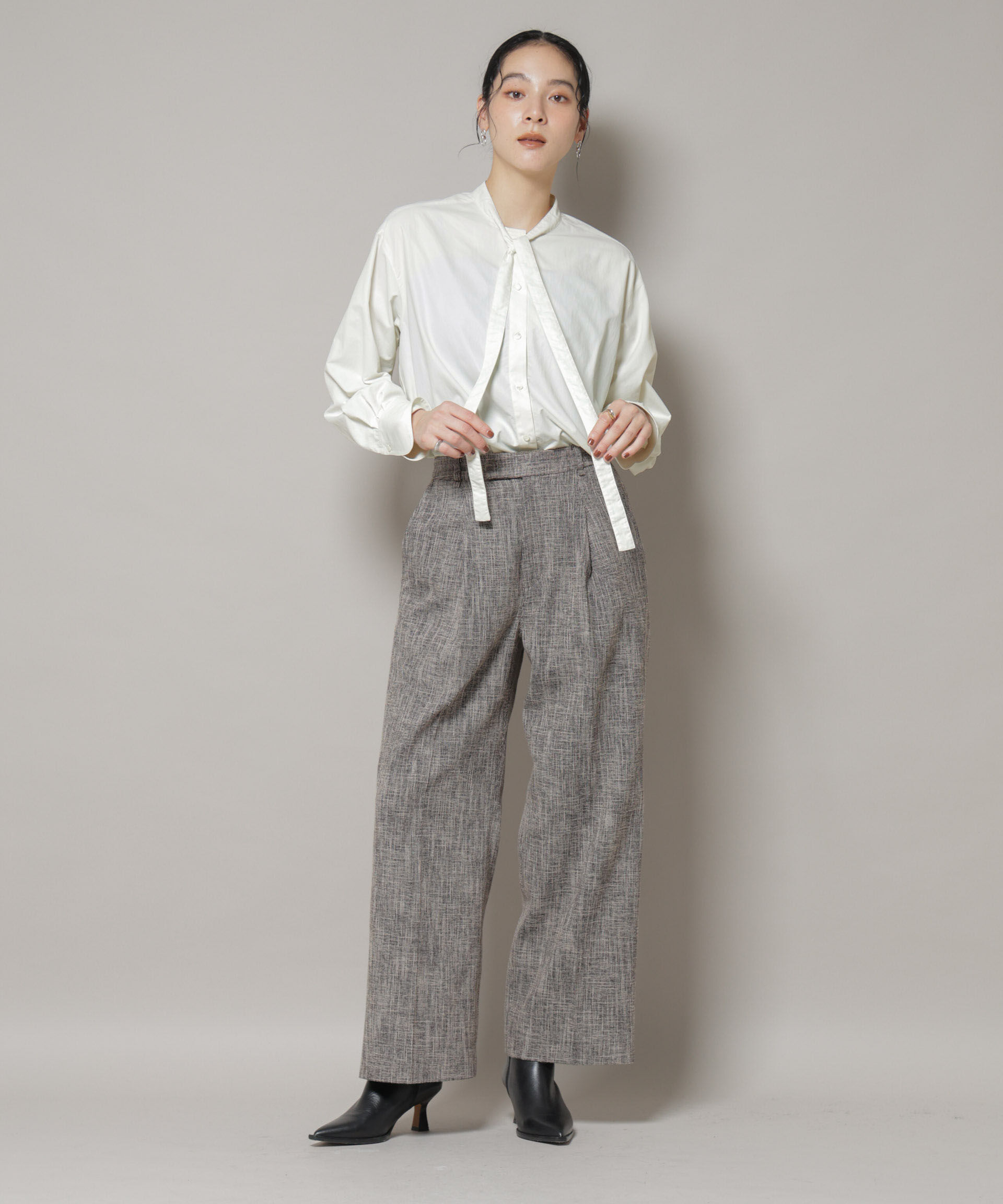 nano･universe「チンツボウタイシャツ」|シャツ・ブラウス|